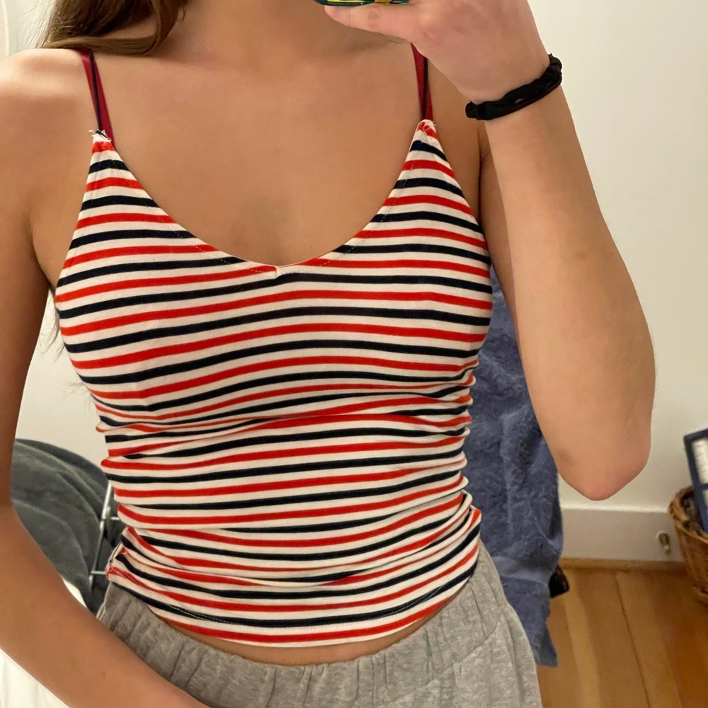 Striped tank top